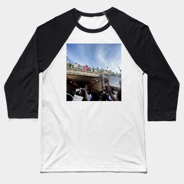 Black Lives Matter Baseball T-Shirt by Calenna99